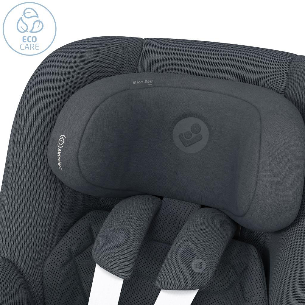 maxi cosi mica 360 pro isofixli bebek oto koltugu authentic graphite 27858
