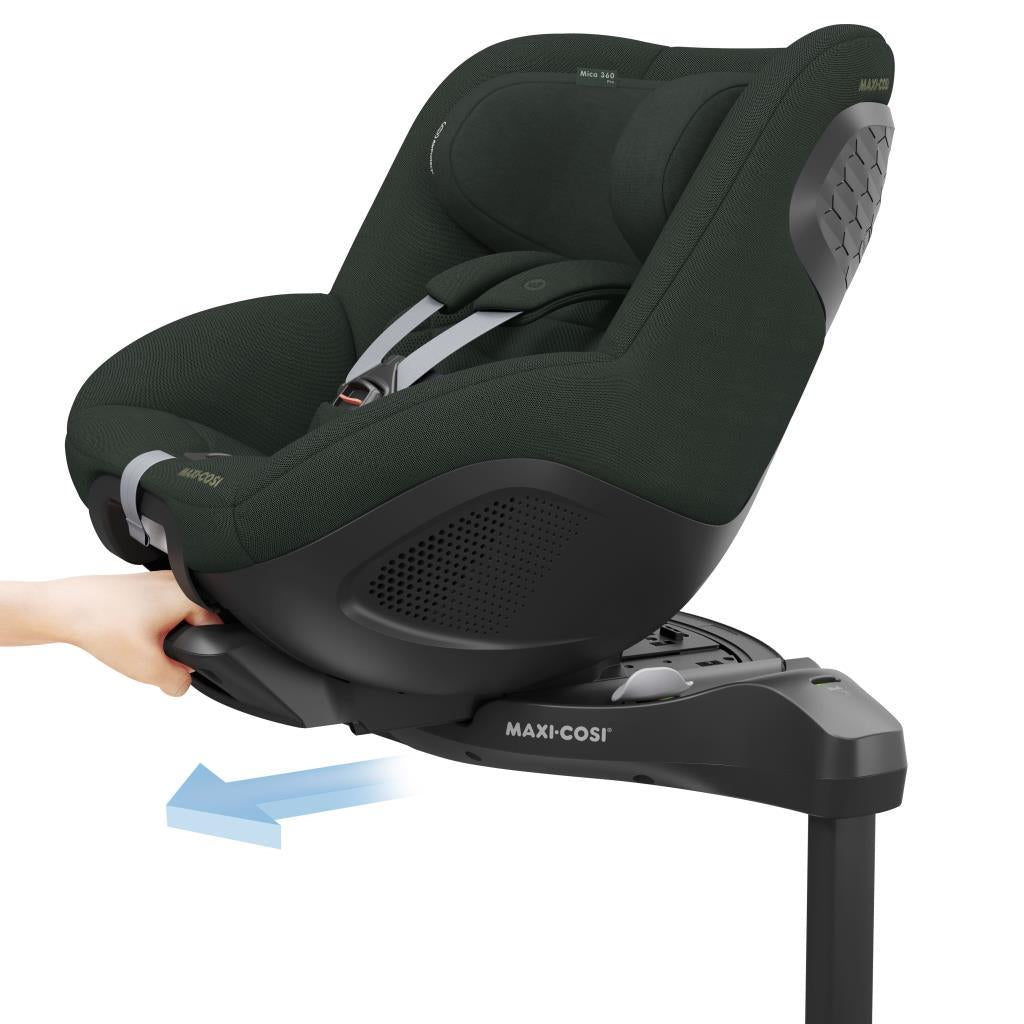 mica 360 pro kızaklı isofixli dönebilir yatabilir 0-18 kg bebek oto koltuğu 27832
