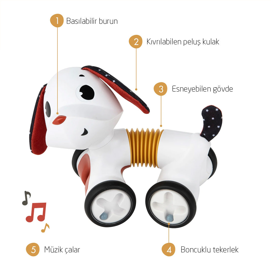 Tiny Love 0-3 Yaş Emekleme Arkadaşım Sevimli Köpek Charlie (Tiny