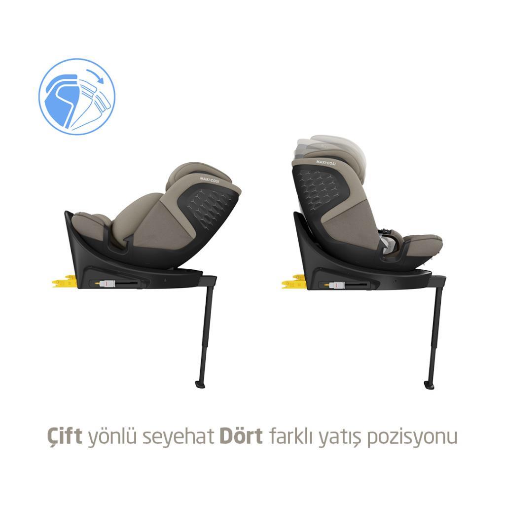 Maxi-Cosi Emerald 360 S i-size İsofix'li 360 Dönebilir Yatabilir 0-36