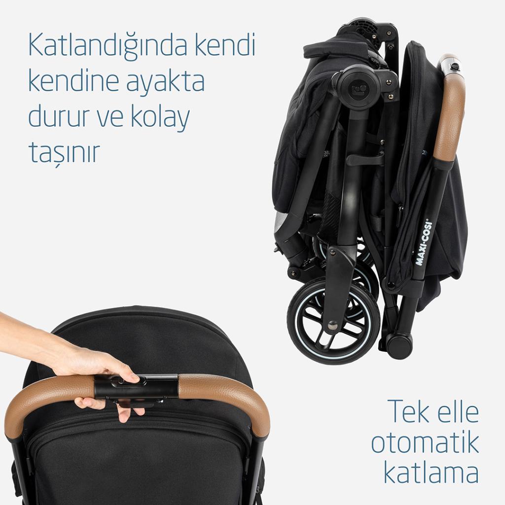 Maxi-Cosi Eva-Cabriofix I-Size Otomatik Katlanan Seyahat Sistem