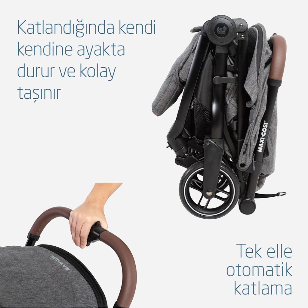 Maxi-Cosi Eva-Cabriofix I-Size Otomatik Katlanan Seyahat Sistem