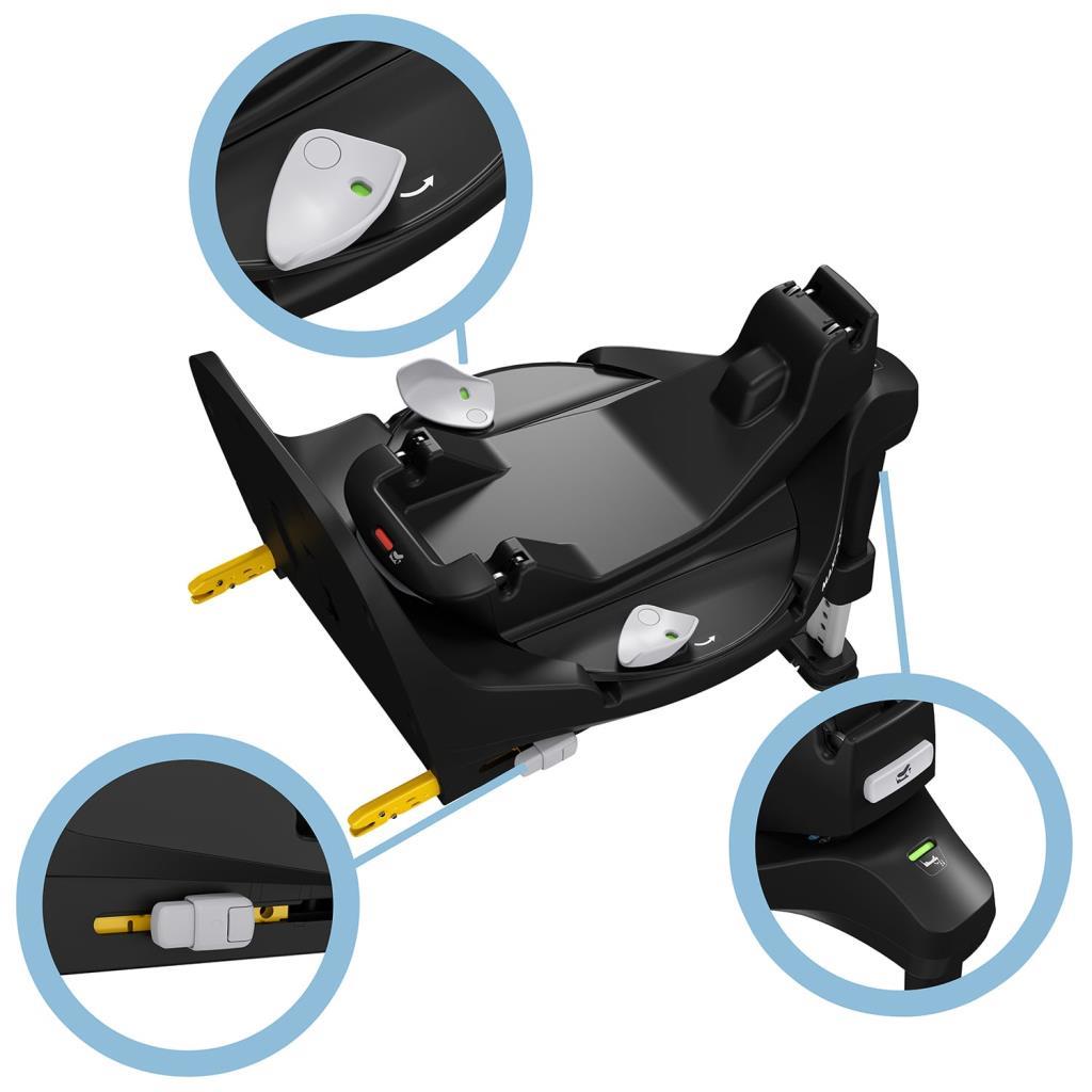 Maxi-Cosi FamilyFix360 SlideTech Kızaklı İsofix Bazası – Maxi-Cosi