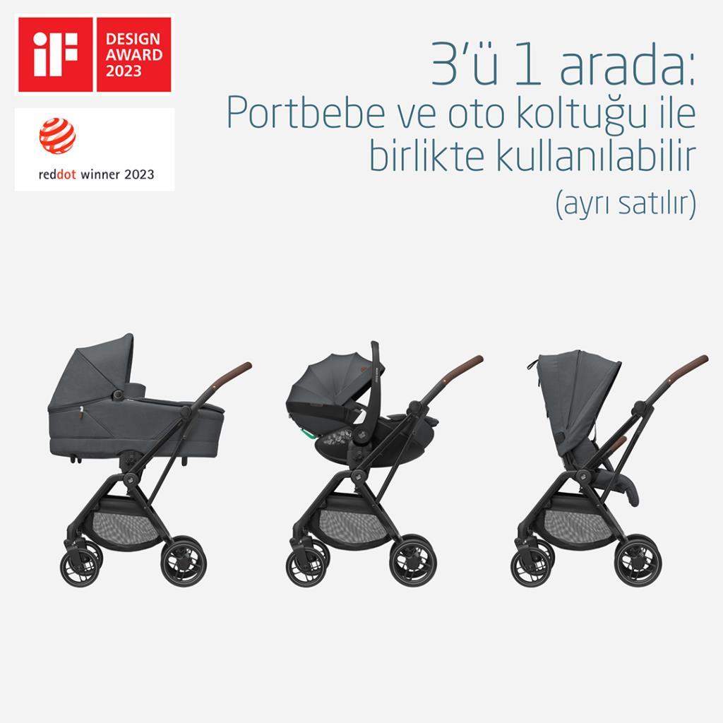 Maxi-Cosi Leona2 Çift Yönlü Uzatılabilir Sırt Desteği Tam Yatabilir Se