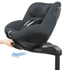 maxi cosi mica 360 pro isofixli bebek oto koltugu authentic graphite 27864