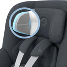 maxi cosi mica 360 pro isofixli bebek oto koltugu authentic graphite 27869