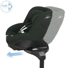 mica 360 pro kızaklı isofixli dönebilir yatabilir 0-18 kg bebek oto koltuğu 27831