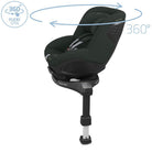mica 360 pro kızaklı isofixli dönebilir yatabilir 0-18 kg bebek oto koltuğu 27833