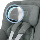 mica 360 pro kızaklı bebek oto koltuğu authentic-grey 27854