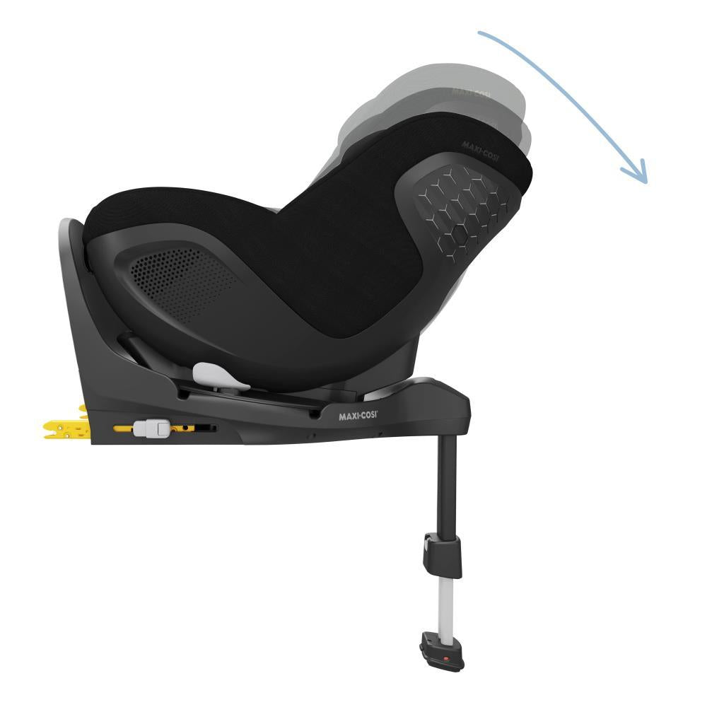 maxi cosi mica pro 360 isofixli dönebilir bebek oto koltugu authentic black 27759