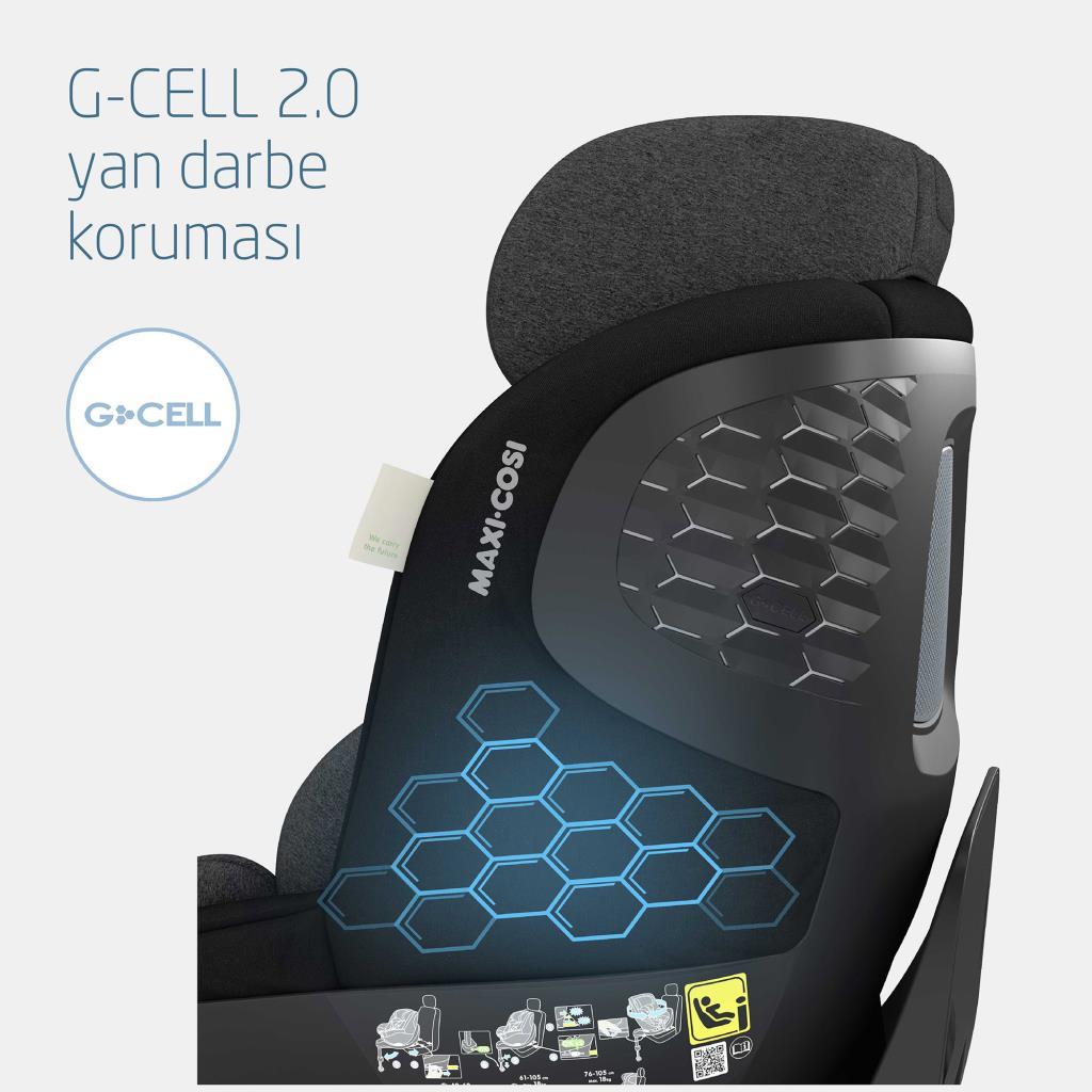 maxi cosi mica pro eco 360 dönebilir bebek oto koltuğu authentic black 27249