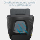 Maxi cosi mica pro isofixli 360 dönebilir bebek oto koltuğu authentic graphite 27277