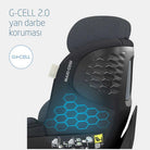 Maxi cosi mica pro isofixli 360 dönebilir bebek oto koltuğu authentic graphite 27278