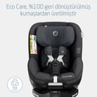 Maxi cosi mica pro isofixli 360 dönebilir bebek oto koltuğu authentic graphite 27280