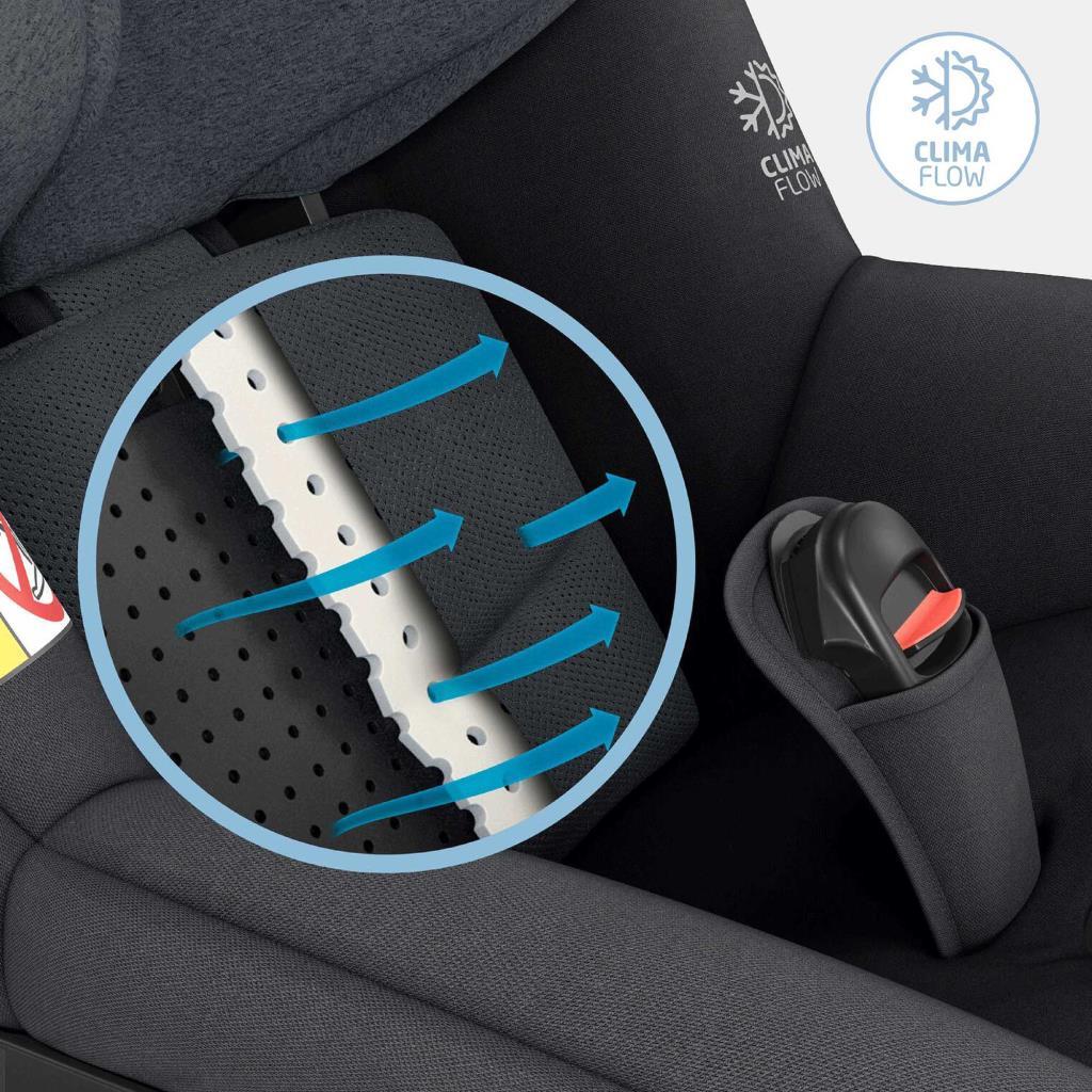 Maxi cosi mica pro isofixli 360 dönebilir bebek oto koltuğu authentic graphite 27282