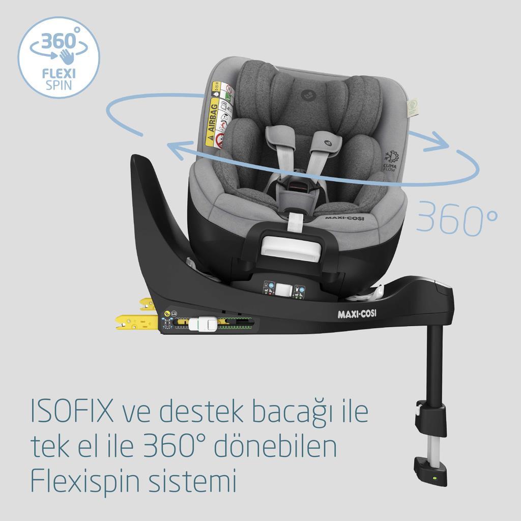 Maxi-Cosi Mica Pro Eco I-Size ADAC'lı İsofix'li 360 Dönebilir