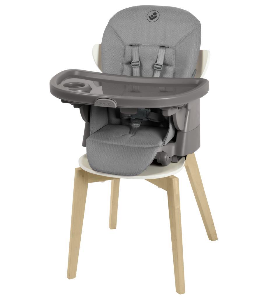 Maxi-Cosi Minla Plus 6'sı Bir Arada Ahşap Görünümlü 4 Tekerlekli Mama